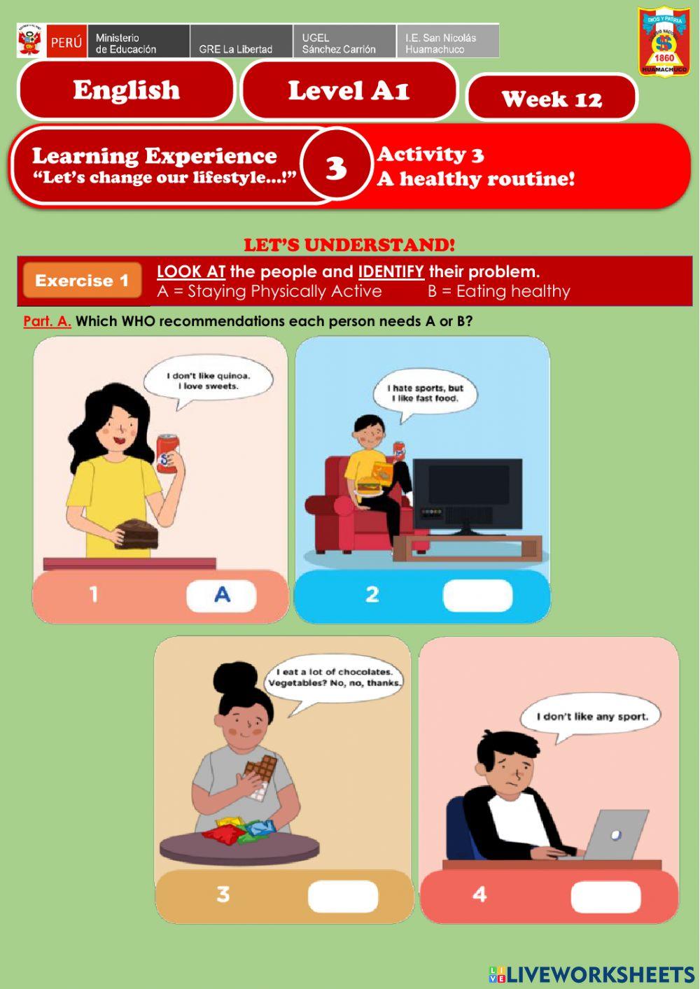 EDA 03 - Act03 - A healthy routine