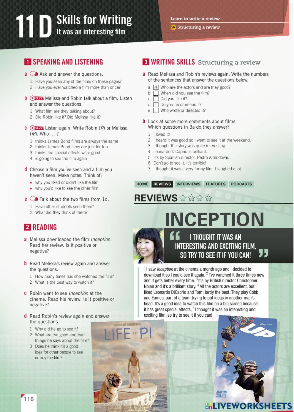 Empower Elementary - Unit 11 D - page 116