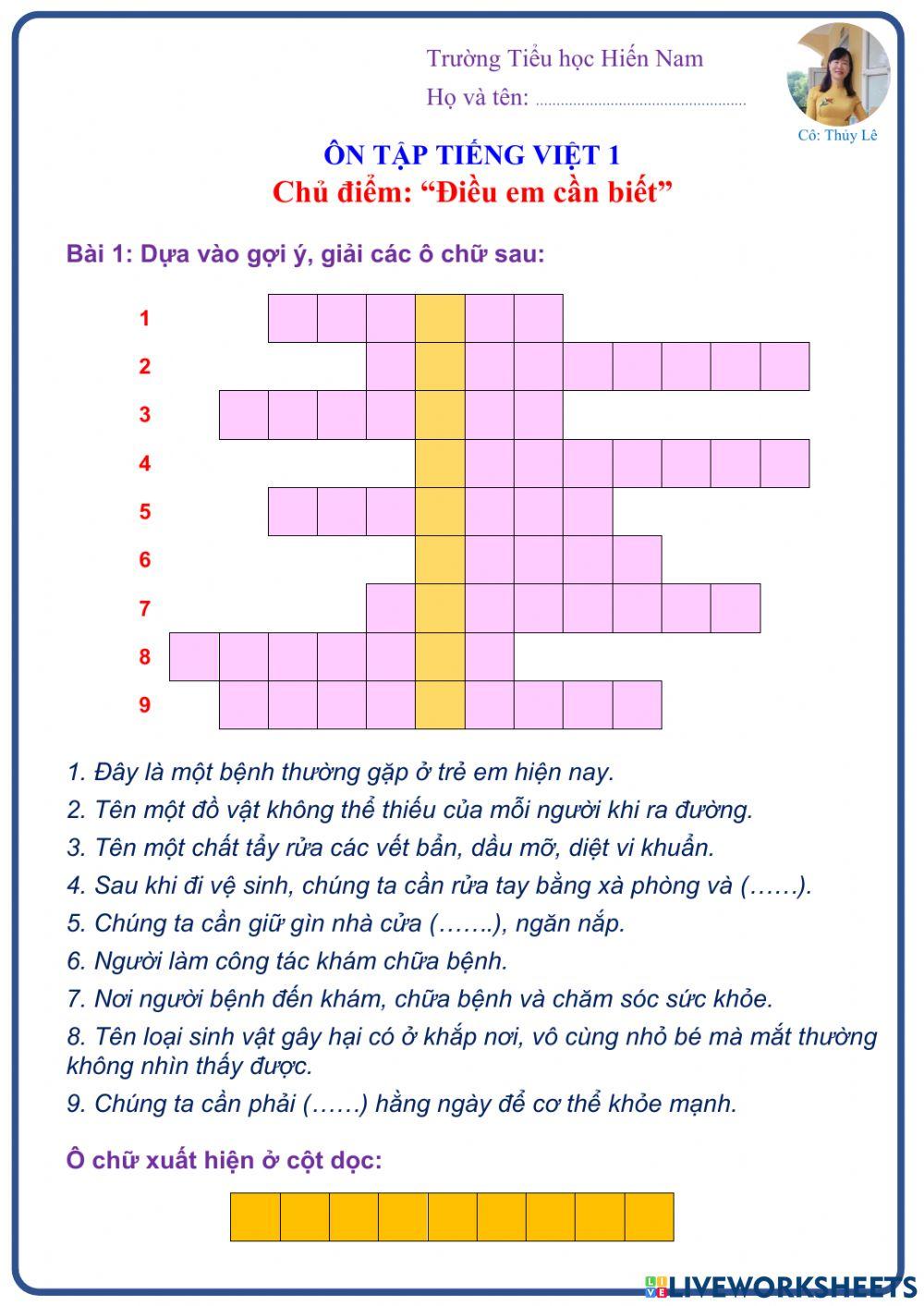 CD-Điều em cần biết