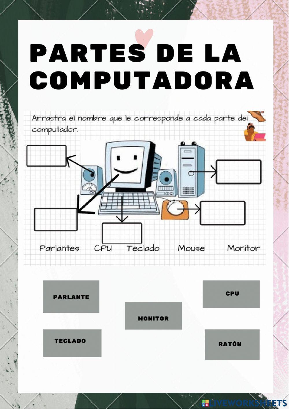 Partes de la computadora