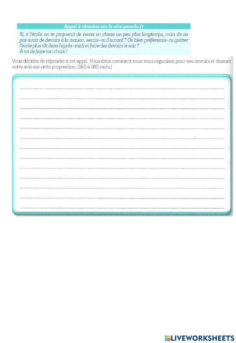 Module 3 ado 4, leçon 1.7