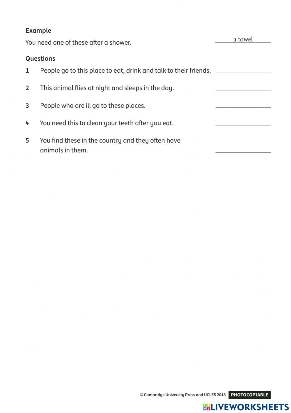 PU 3 Last test - R-W 1