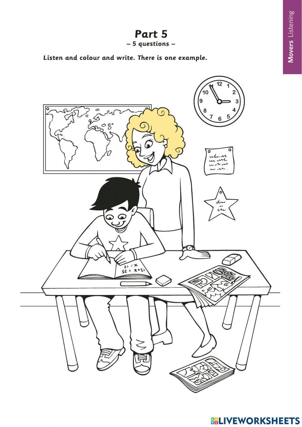 Cambridge movers vol listening