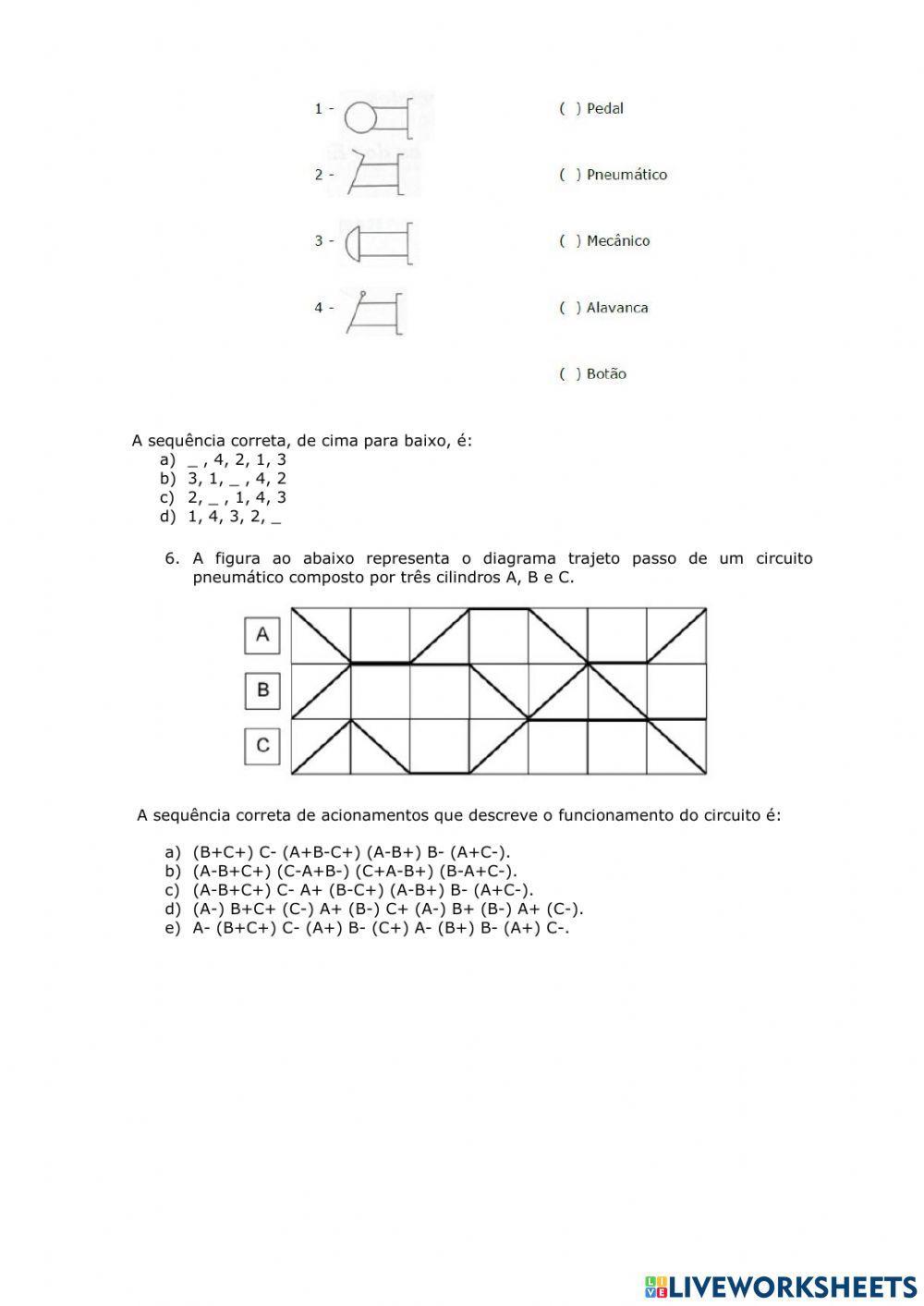 Exercício de Pneumática