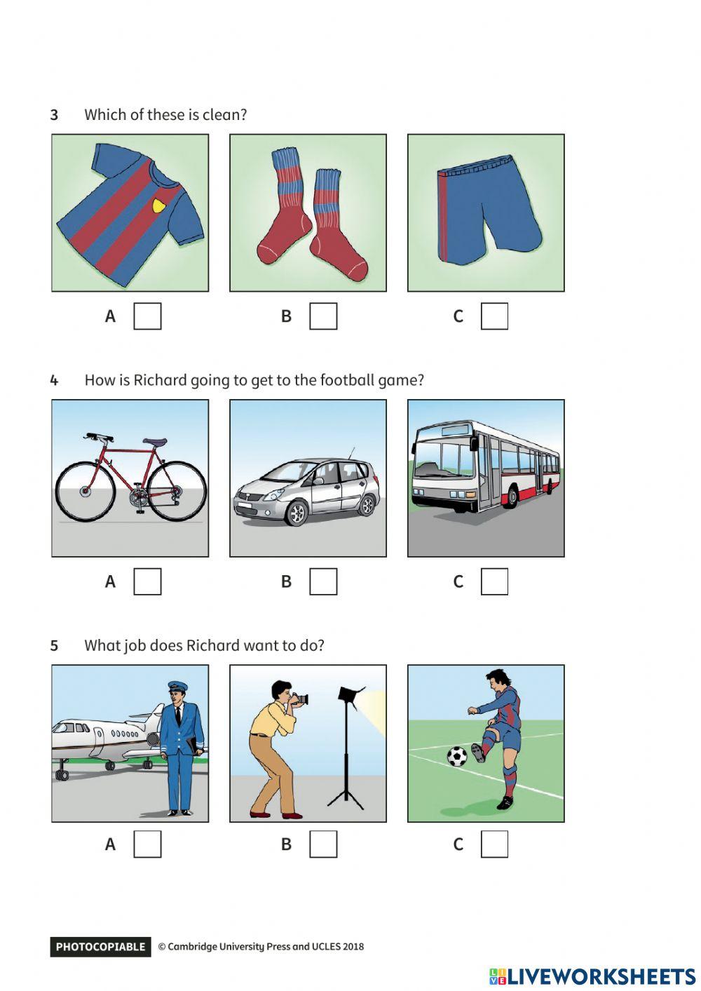 PU 4 - Last test - Listening