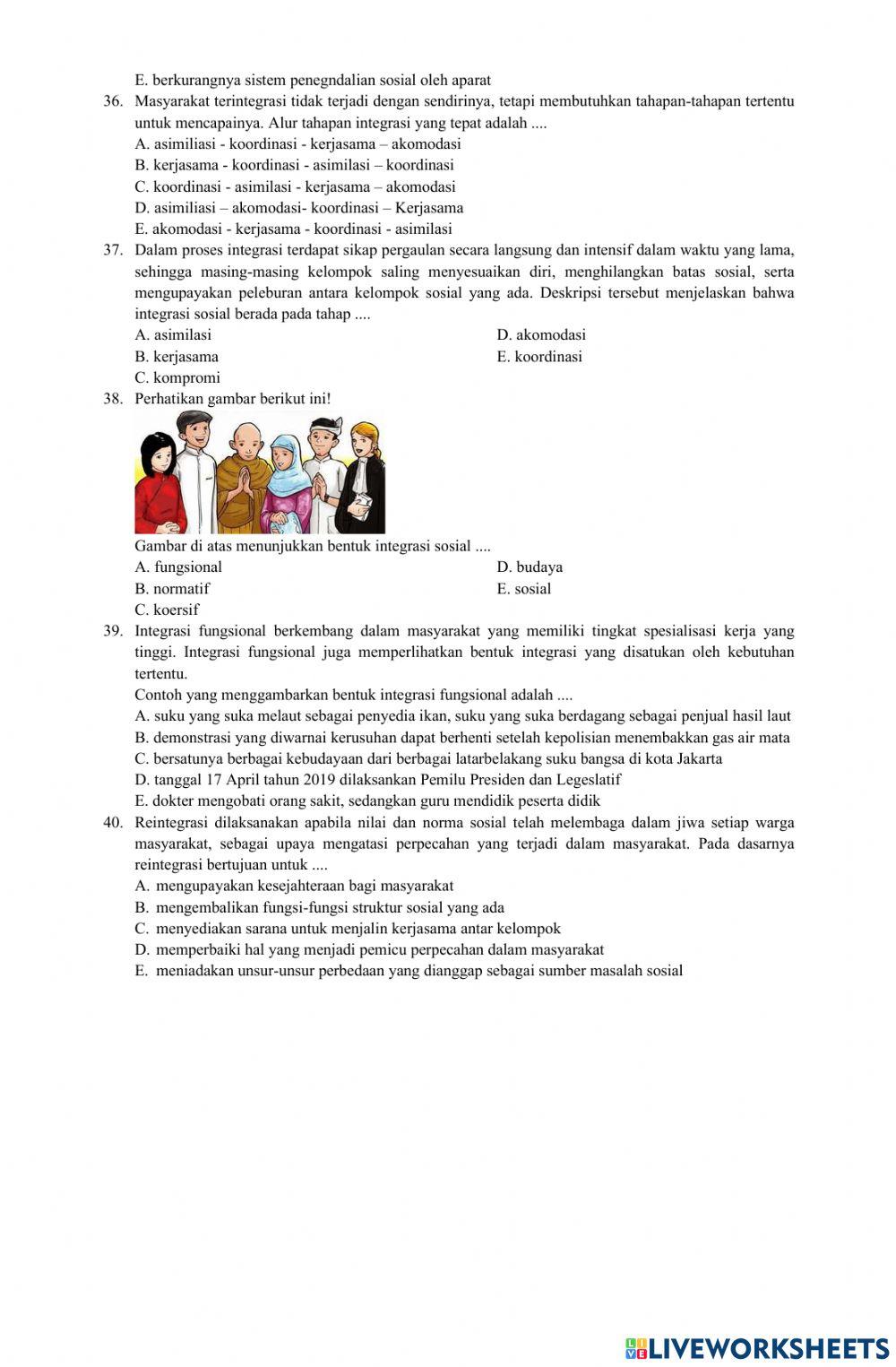 Ujikom 2 Sosiologi 11