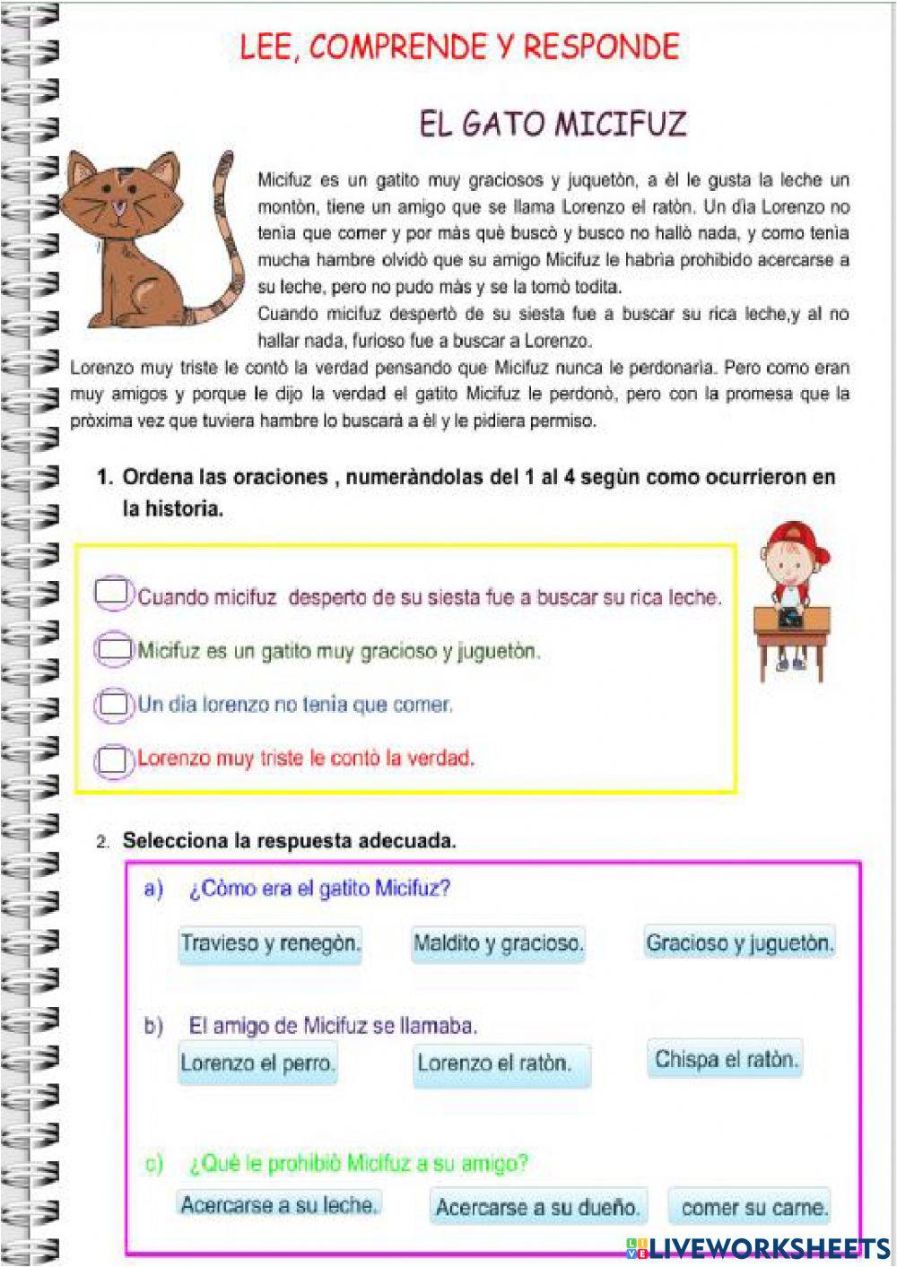 Comprensión lectora