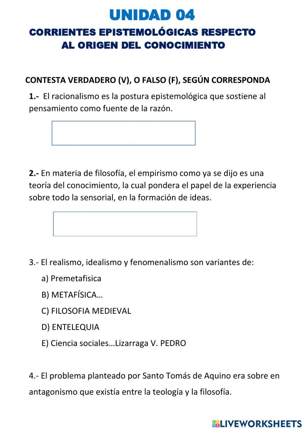 Corrientes Epistemologicas