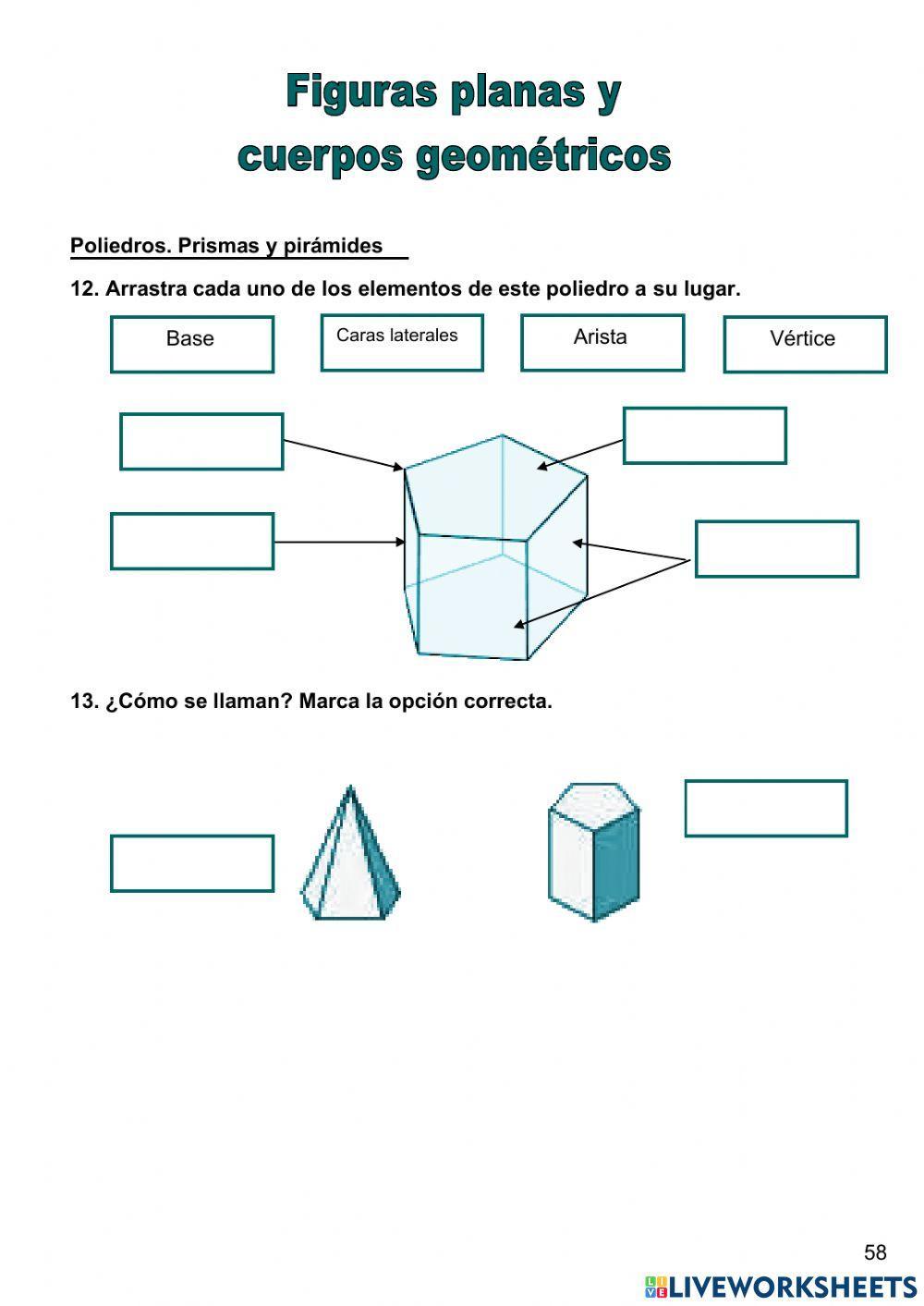 Cuerpos geométricos Dossier AD P58