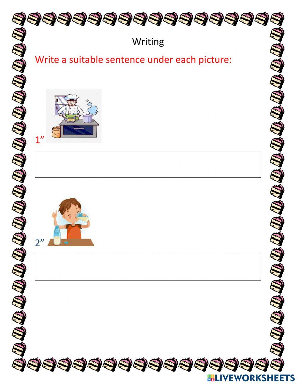 Write a sentence