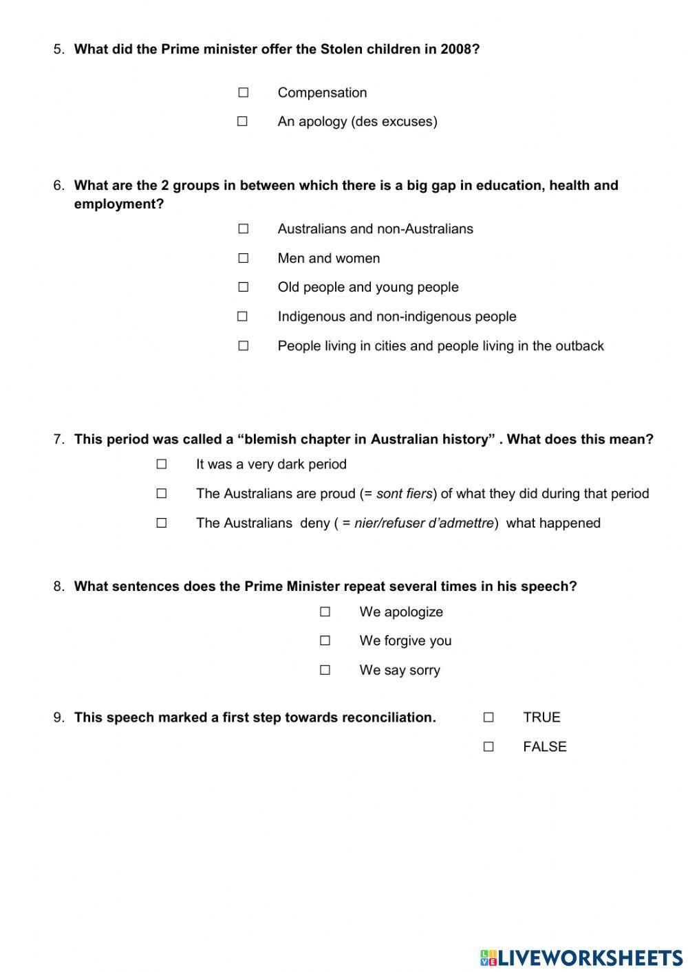 The Stolen Generation - Documentary