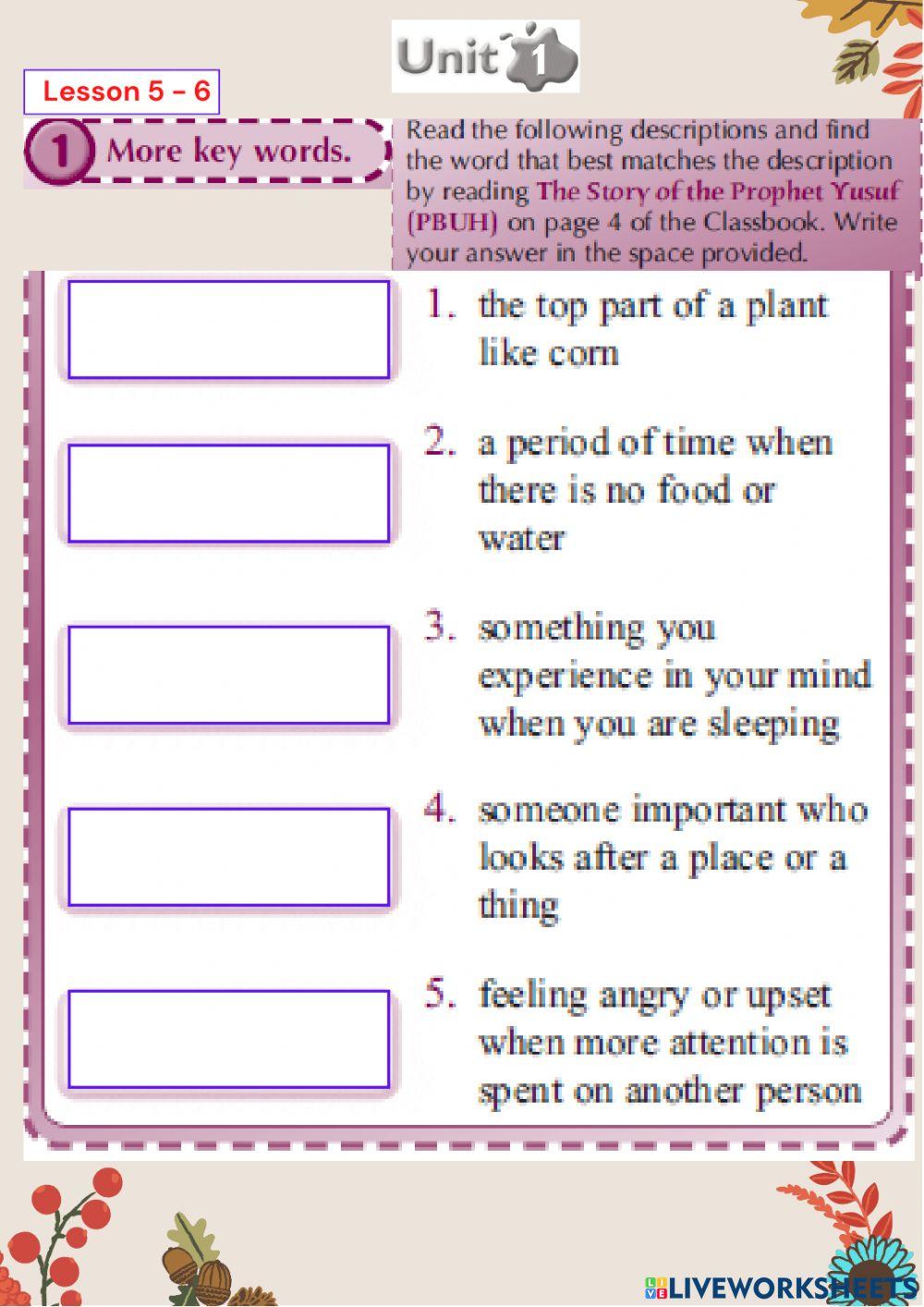 Grade 9 S 1 Unit 1 Lessons 5 -6 SB . Pages 5 -6