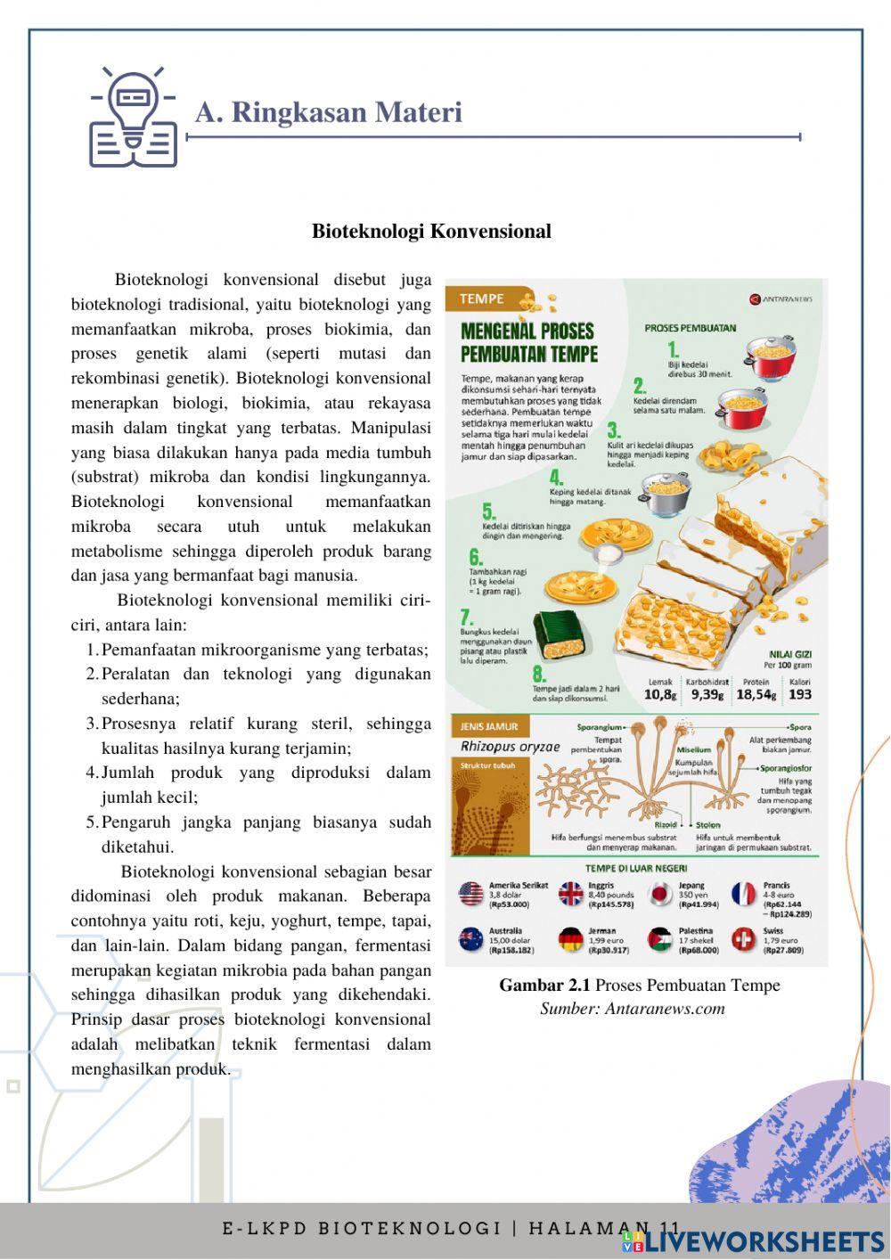 Lkpd 2-Bioteknologi Konvensional
