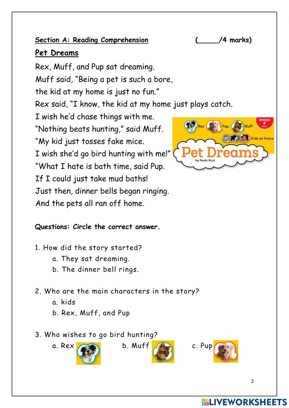 English Main Quiz V2