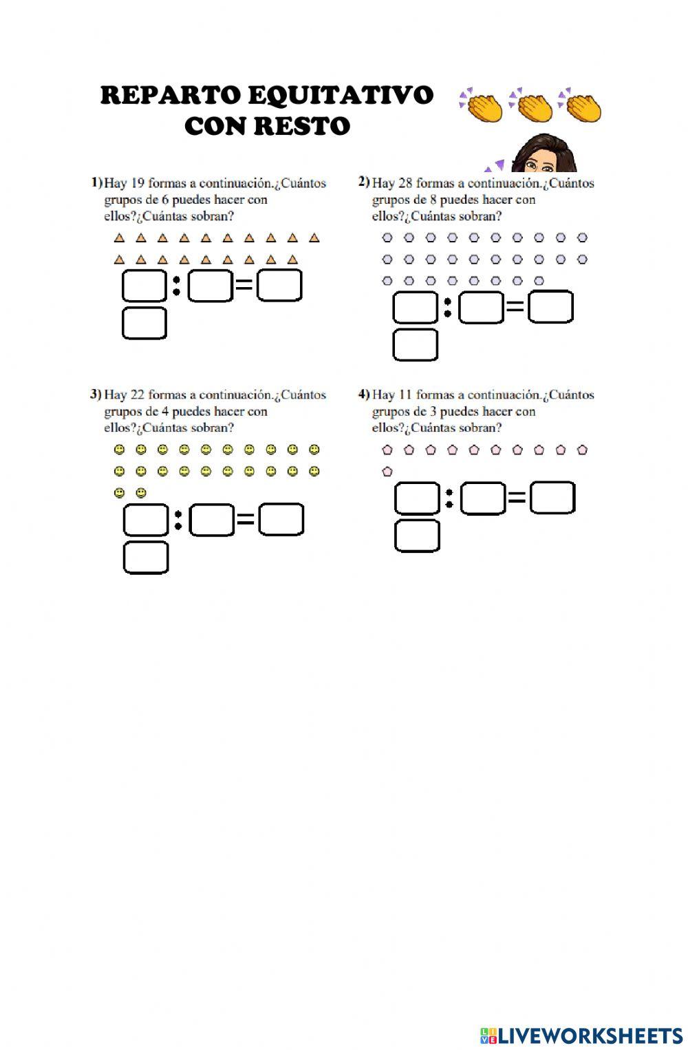Divisiones con resto
