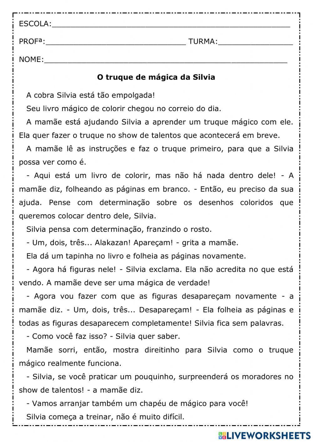 Interpretação de texto