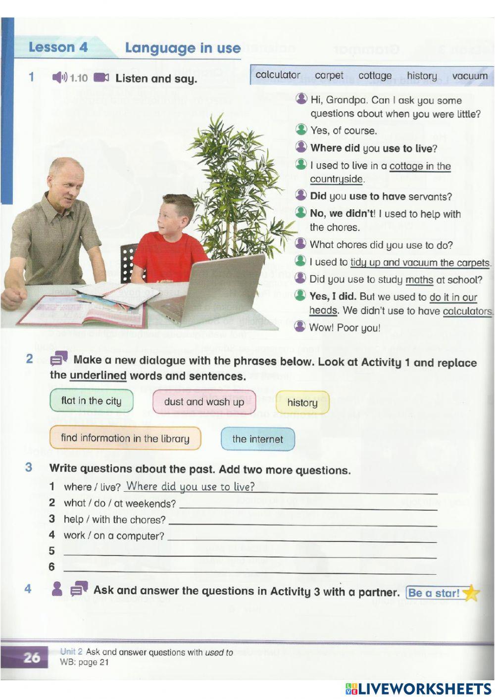 Year 6 Unit 2 Grammar