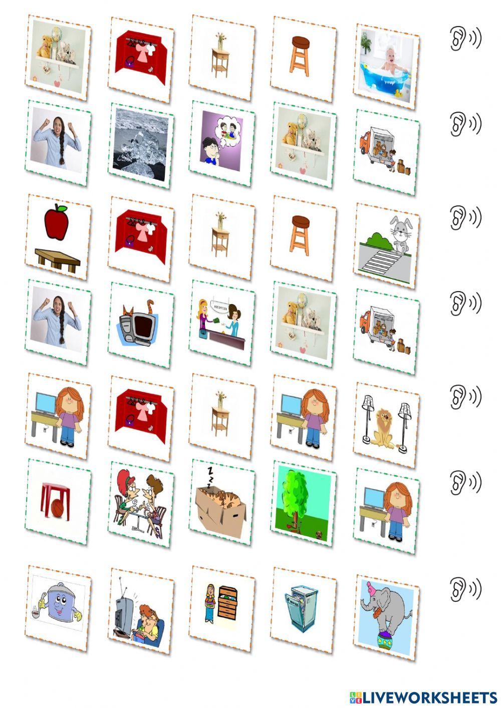 English 6 - Unit 2 - My home - Vocabulary - Listening 3