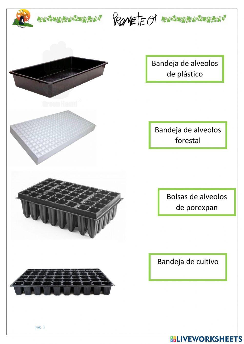 Macetas de cultivo Soportes