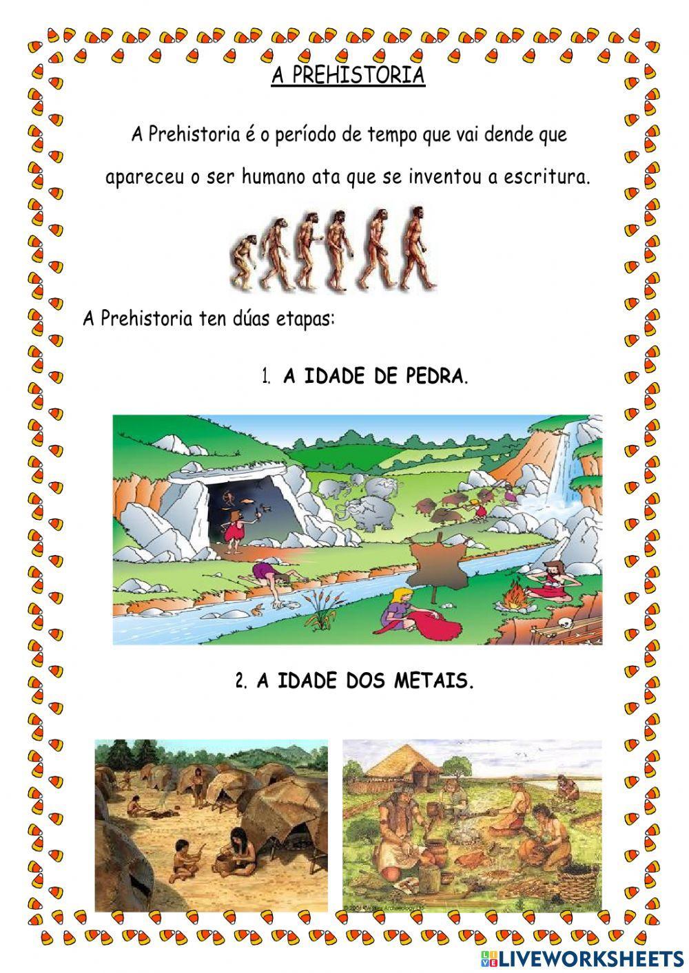 Coñecemos  a prehistoria