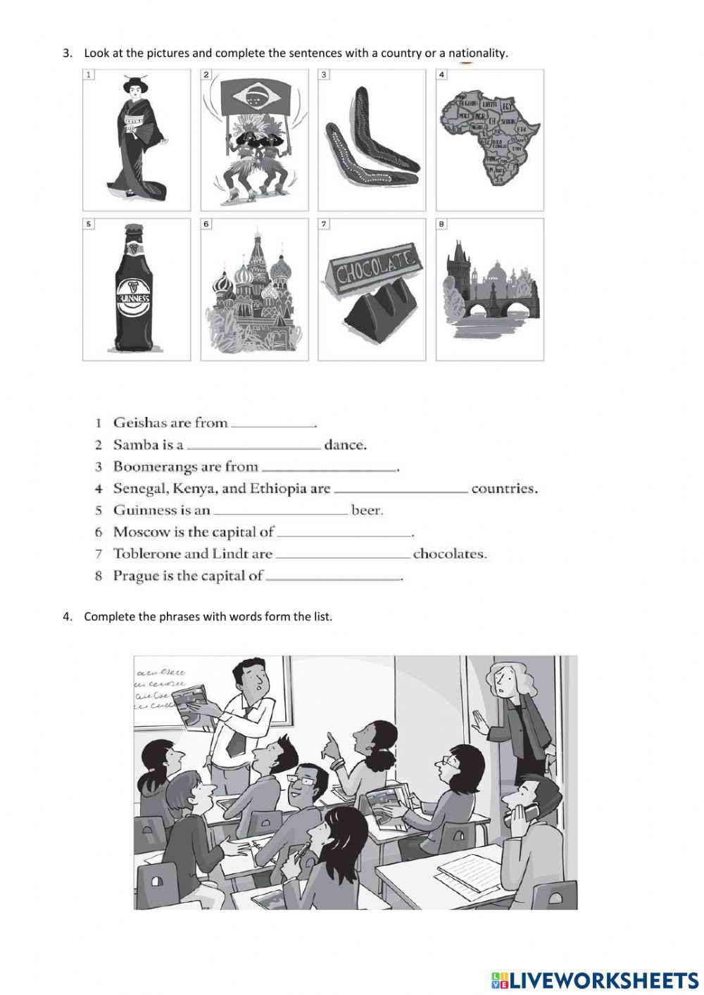 English File Elementary Unit 1