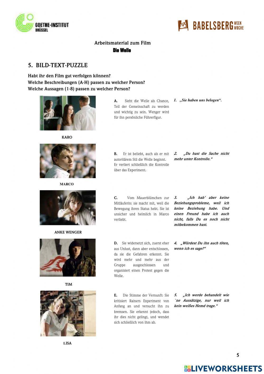 Die Welle Seite 5-6