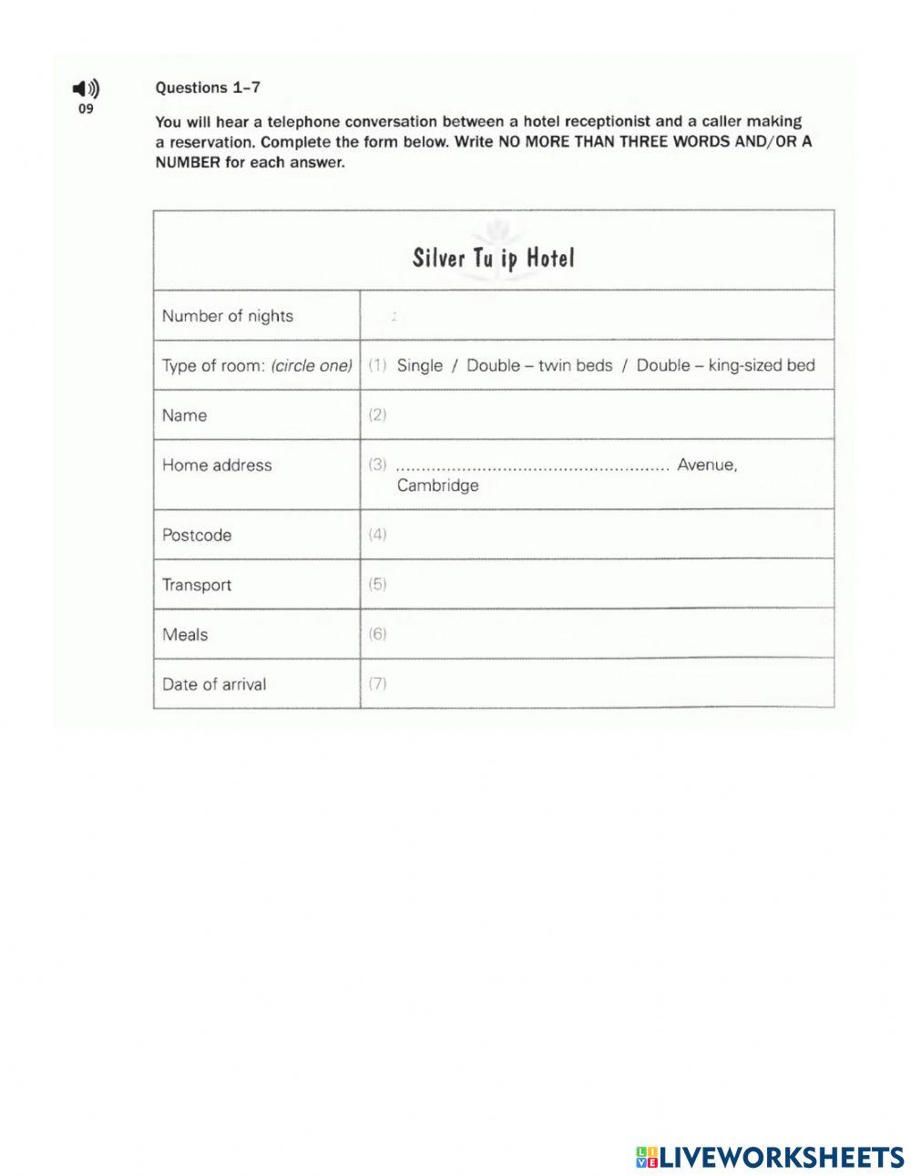 Ready for listening A2+