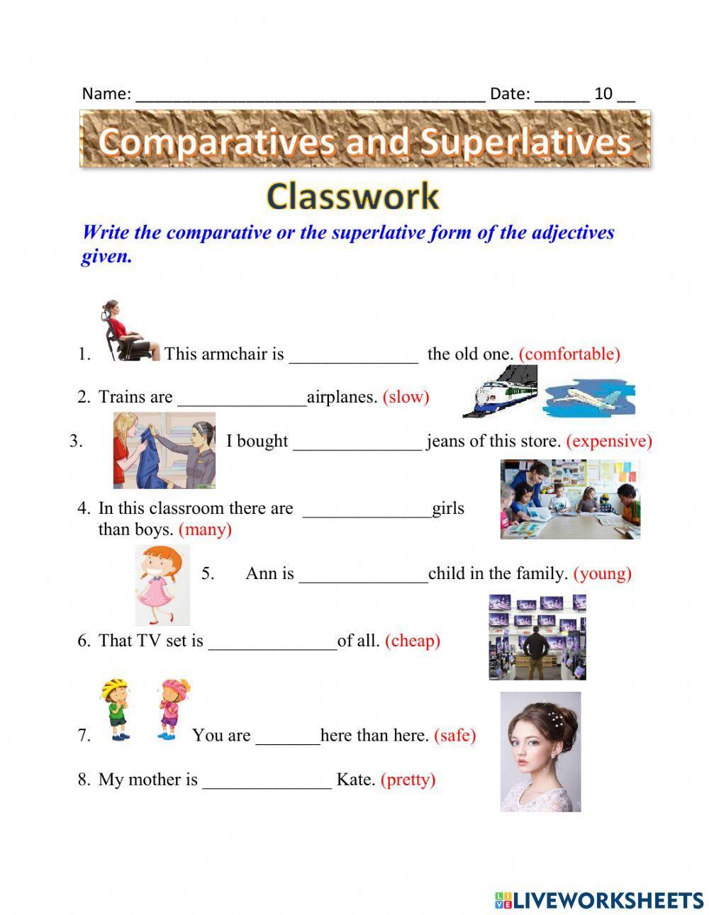 Comparative and Superlative
