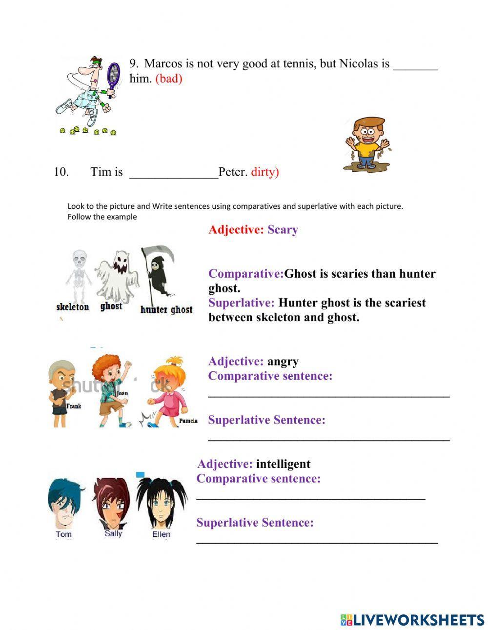 Comparative and Superlative