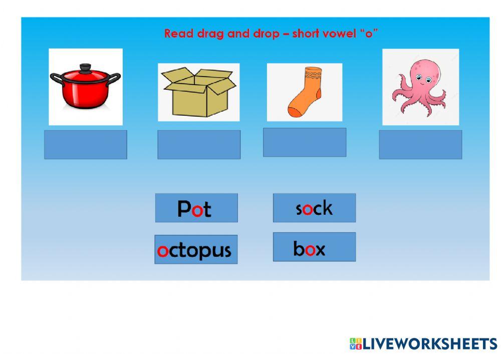 Short vowel o