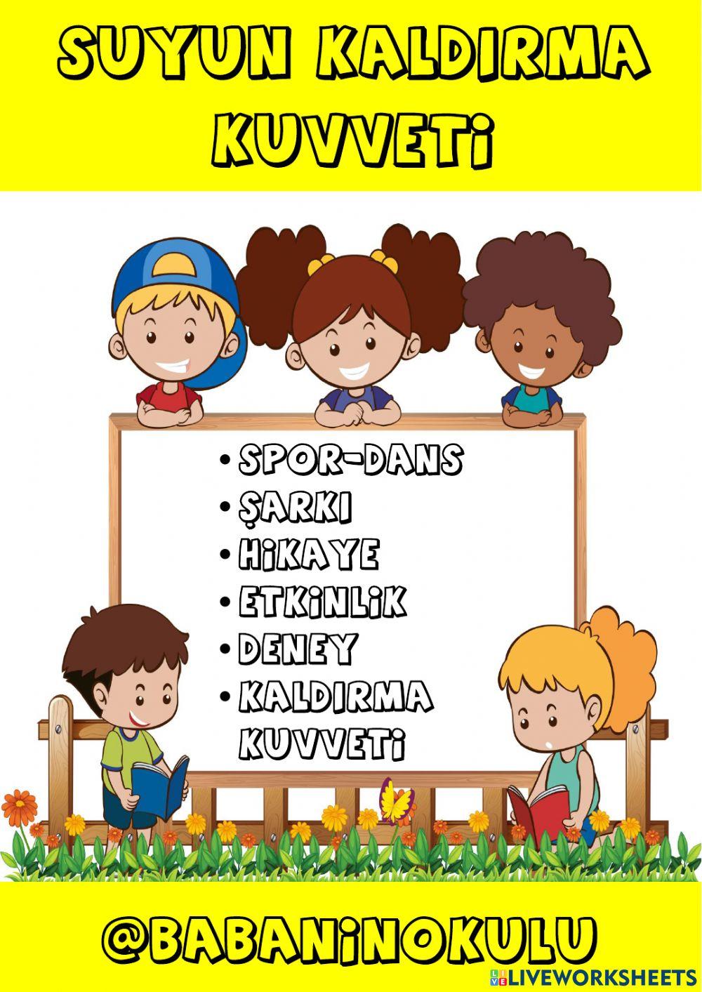 SUYUN KALDIRMA KUVVETİ