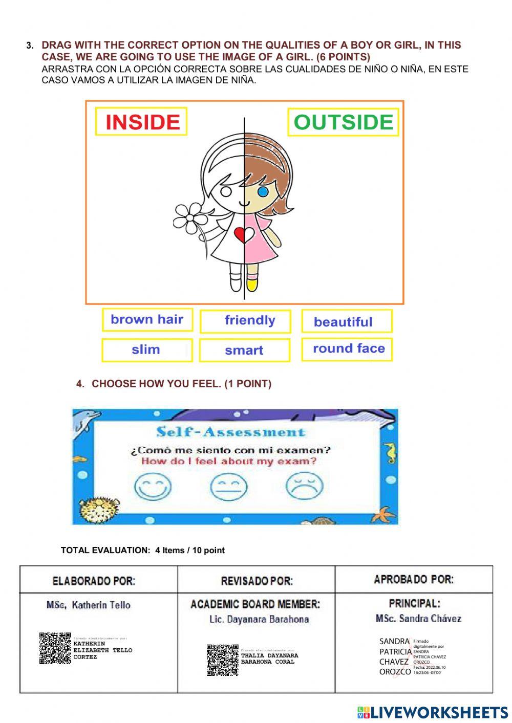 Second quimestral -exam sayri
