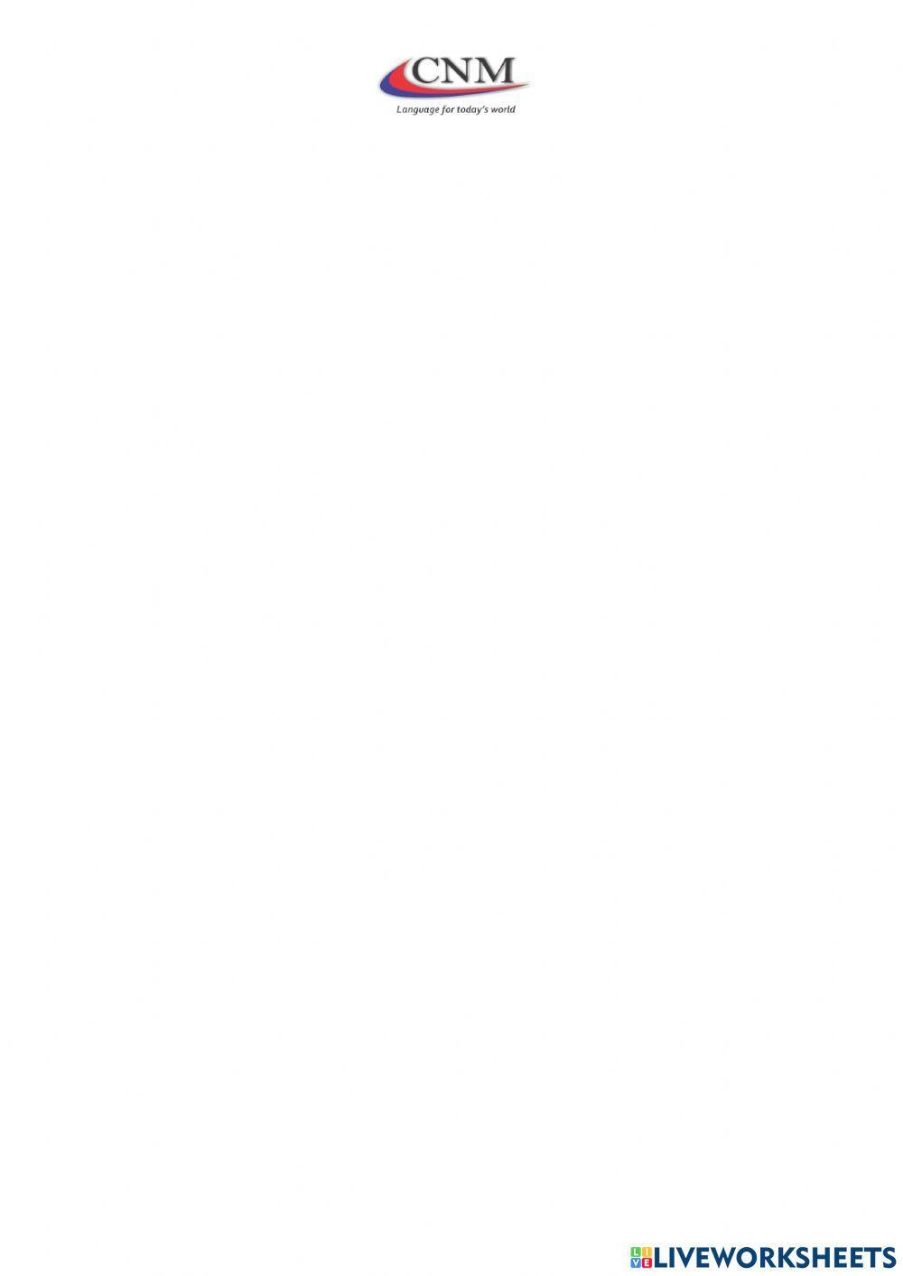 Describing  a picture - Starter