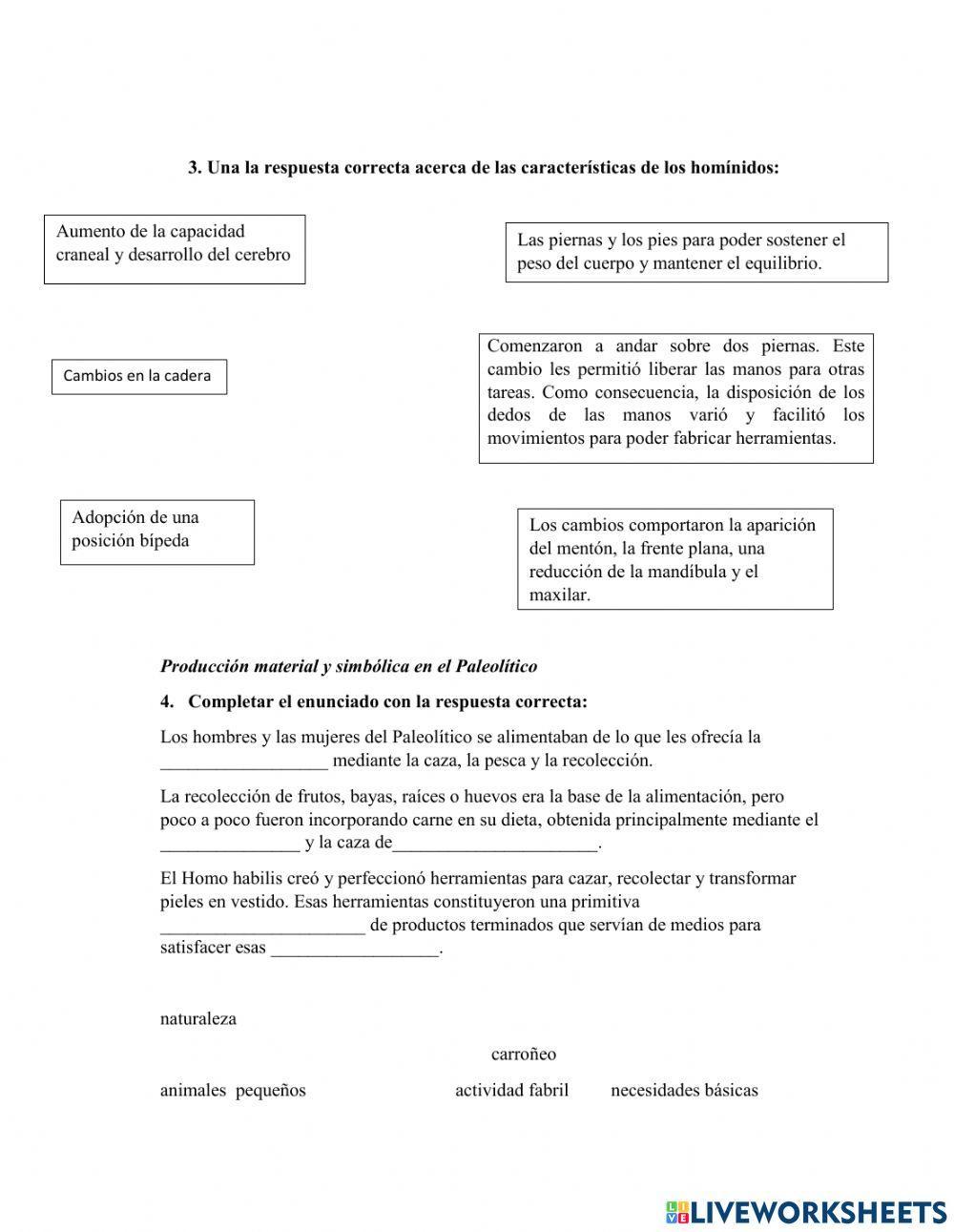 Evolución biológica y hominización- La sociedad agrícola