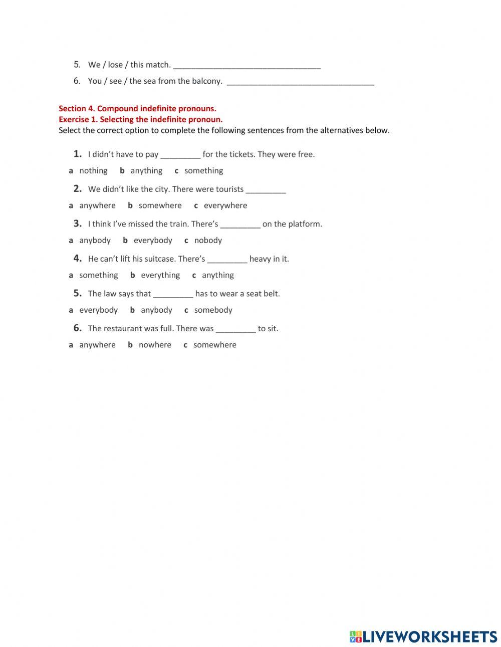 7th grade final exam