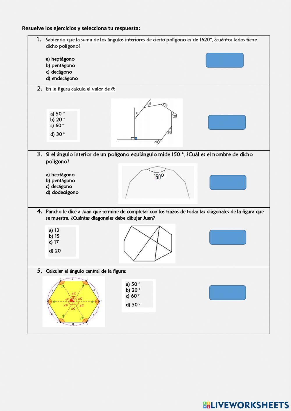 Poligonos y propiedades