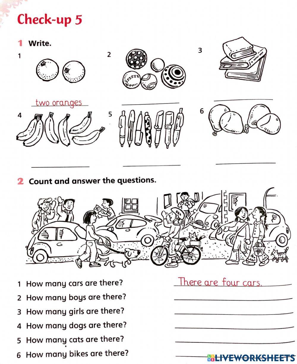 How many + noun are there?