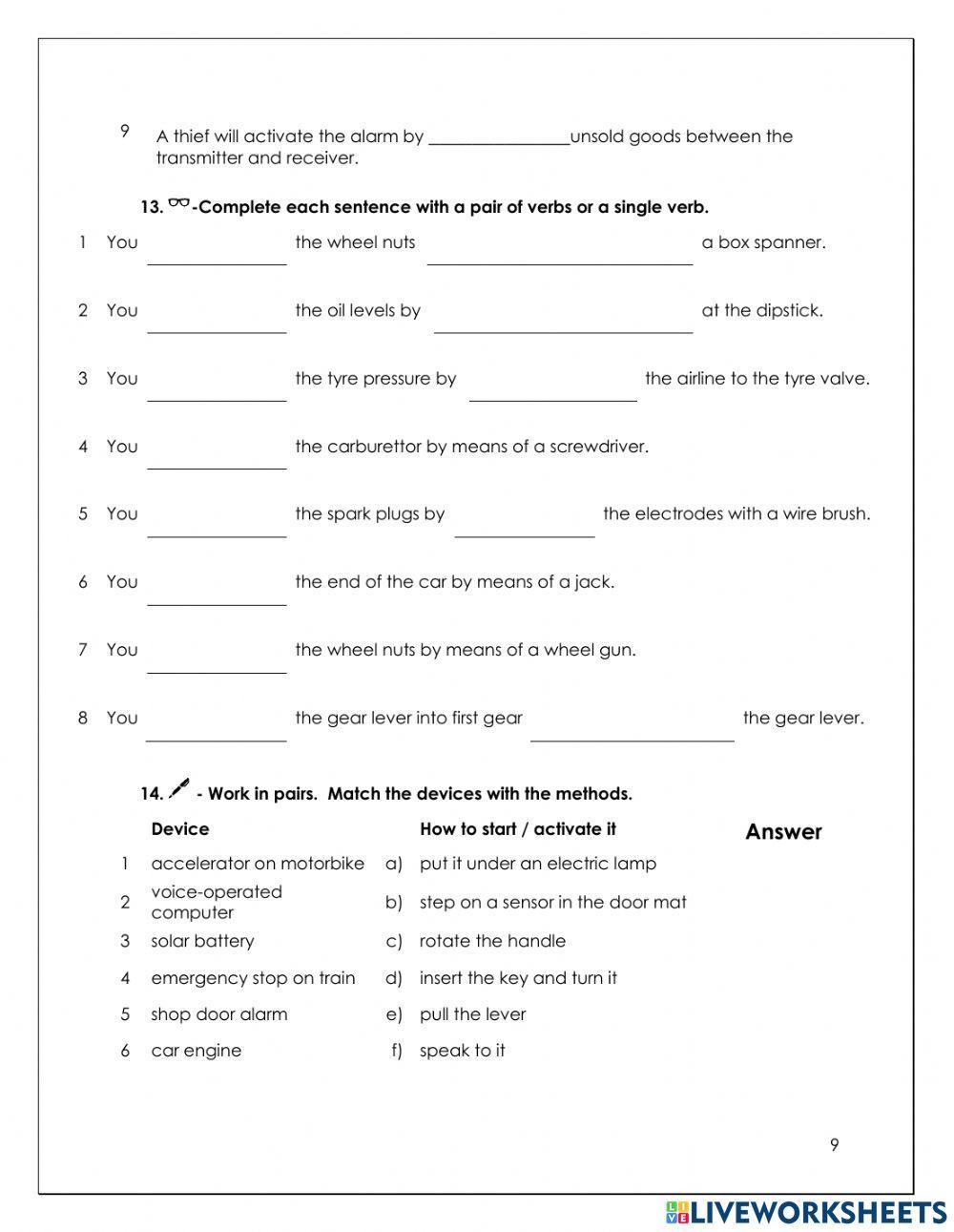 Technical English 2 Unit 1 Action