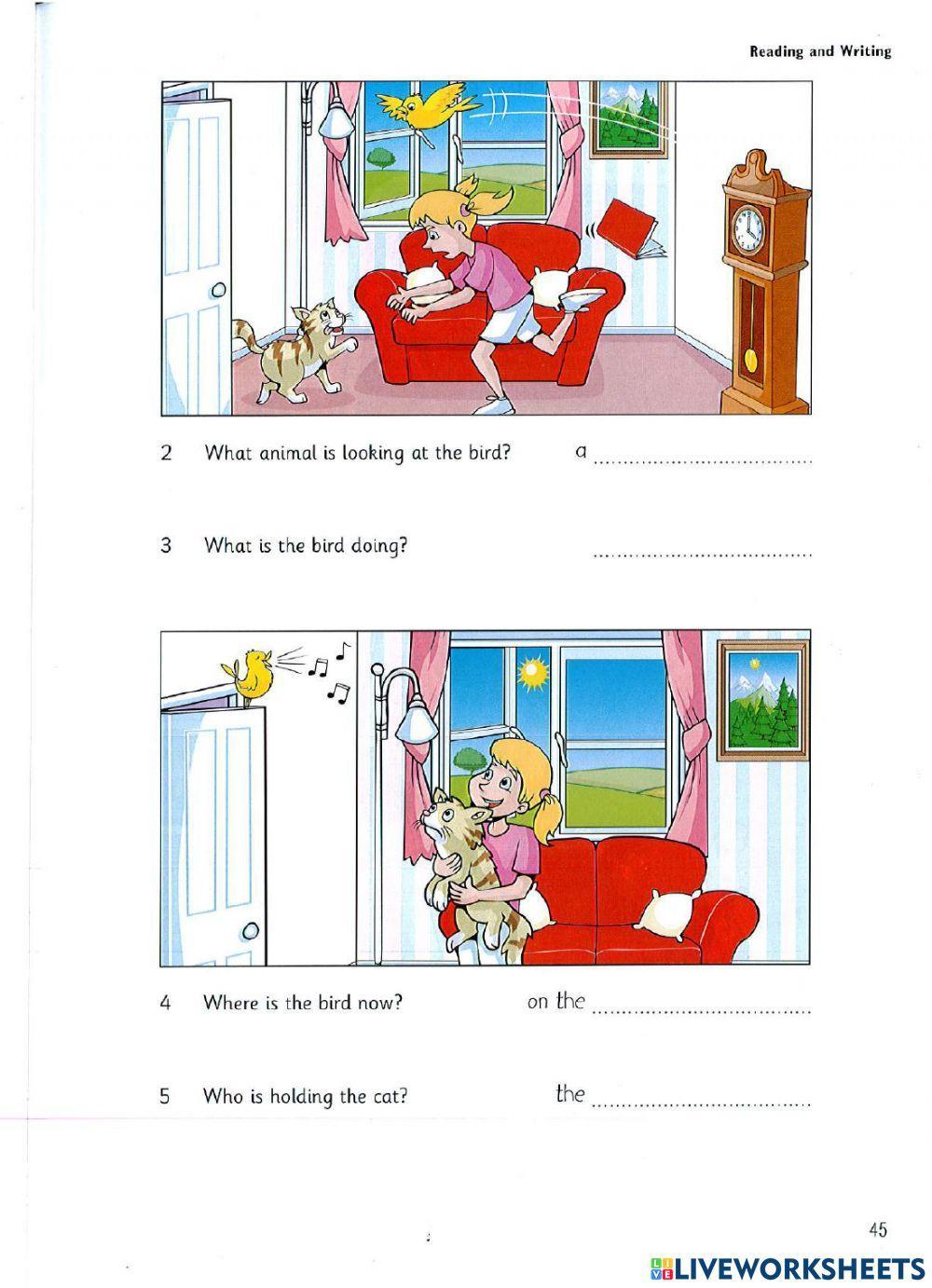 Starters - Test 3 - Book 9 - Reading and Writing