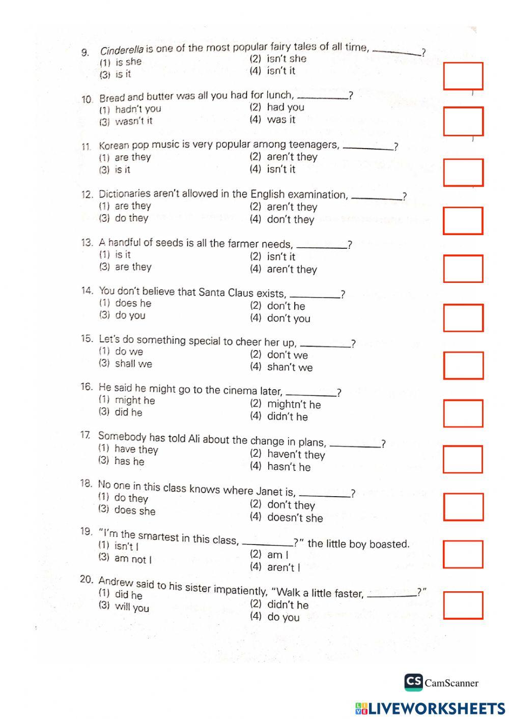 2021 Week 13 PAPER 2 GRAMMAR MCQ p5-6