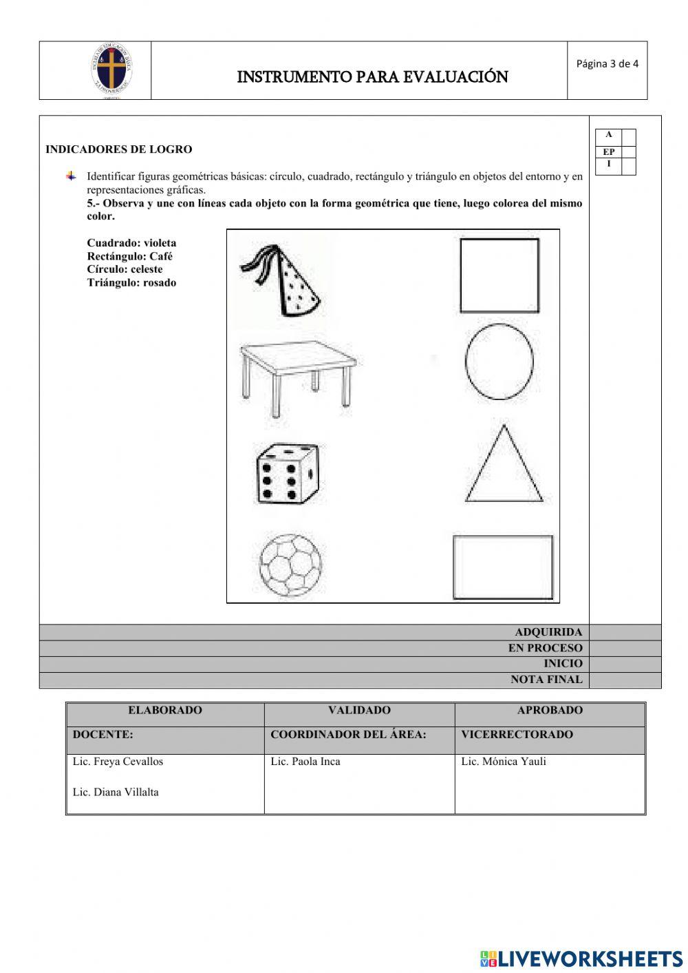 Evaluación 4to. Parcial Lógico M