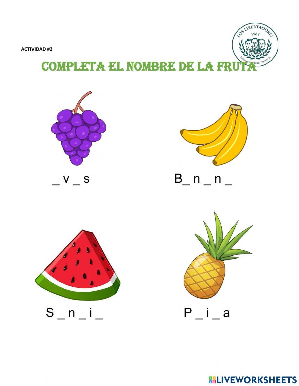 Las frutas