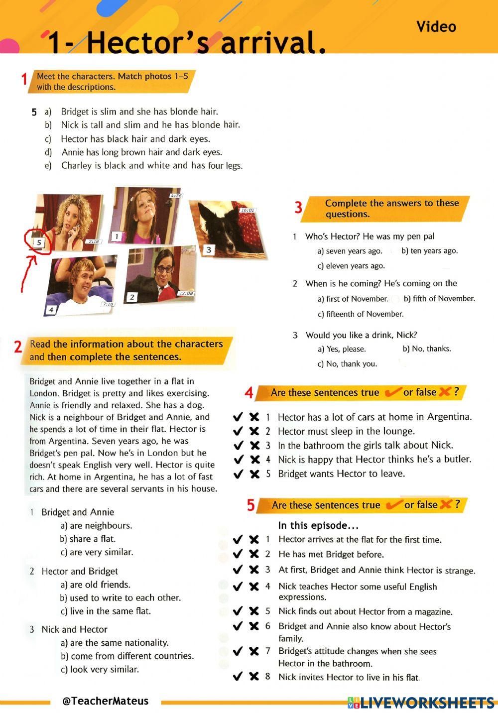 Extra - 1 - Hector's arrival. - Video