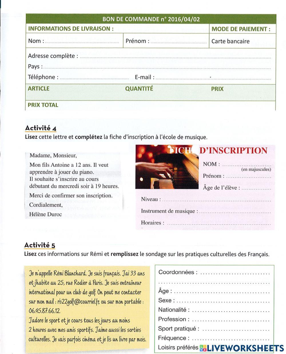 Delf A1: Reussir le delf 5