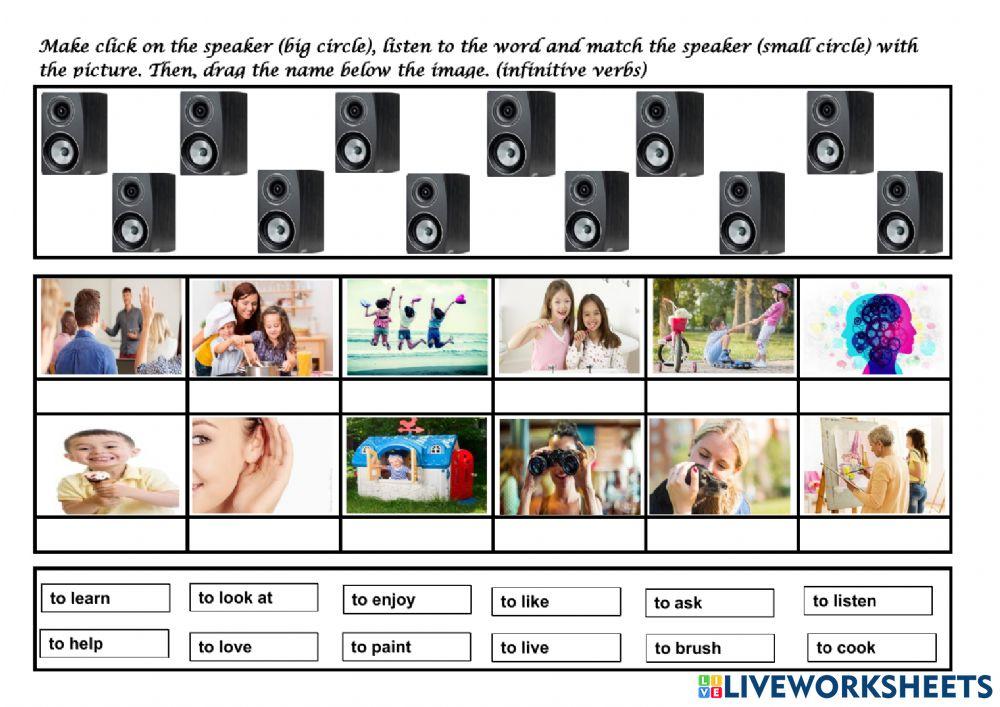 Regular verbs (match)