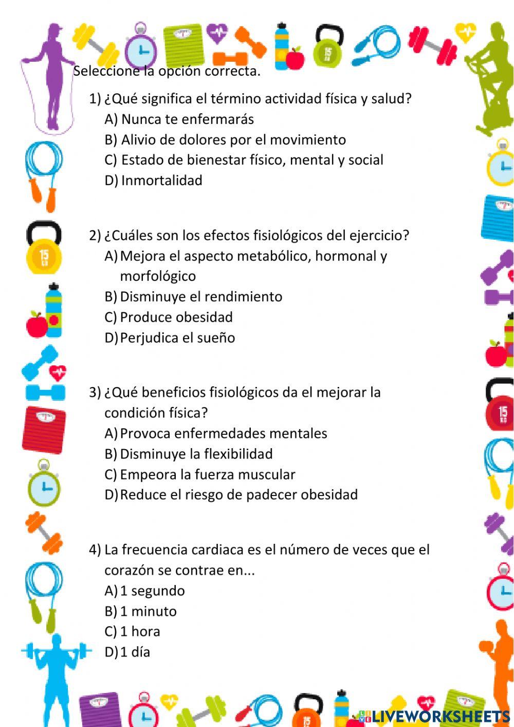 Condición física y salud