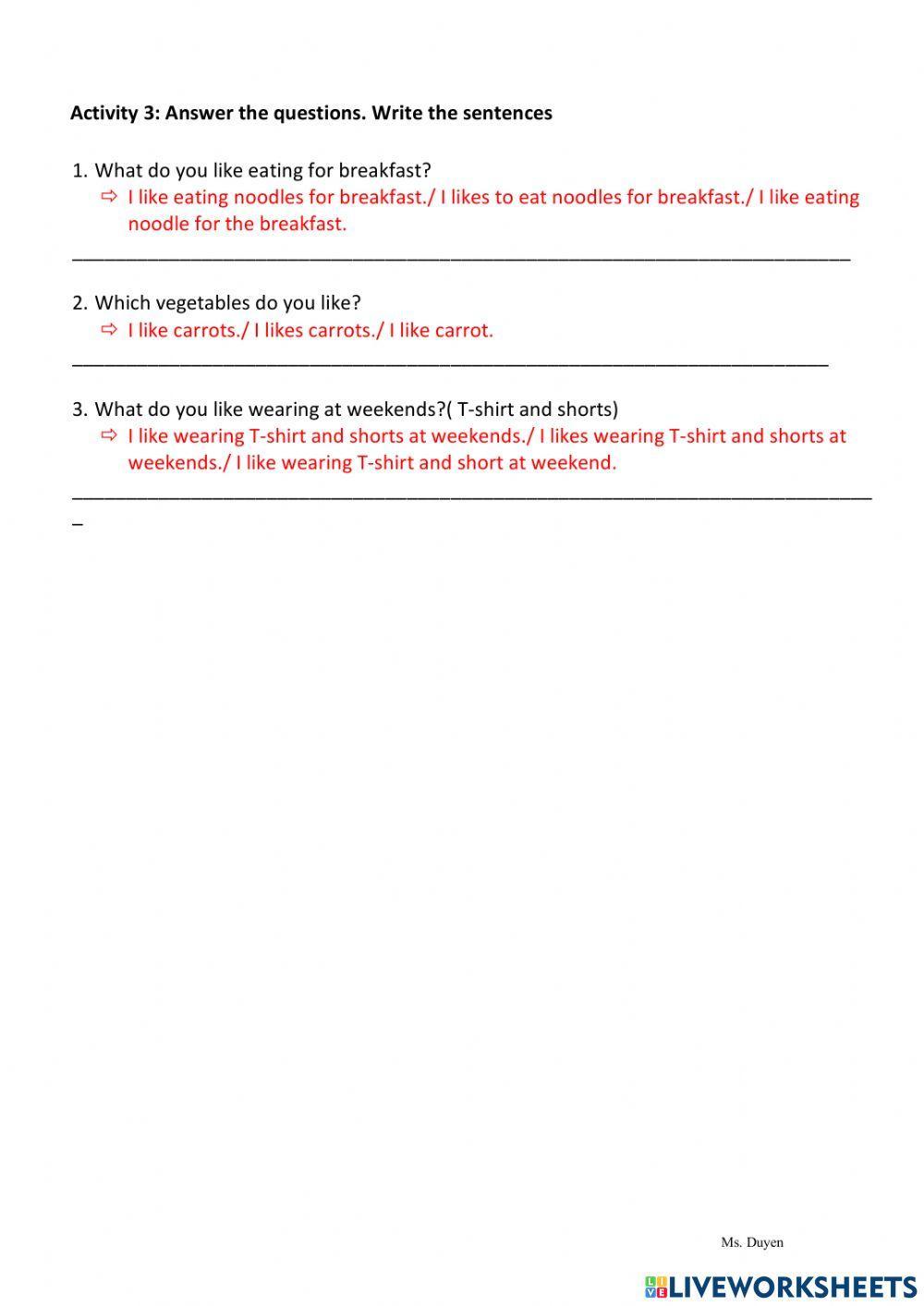 Test tiếng anh đầu vào