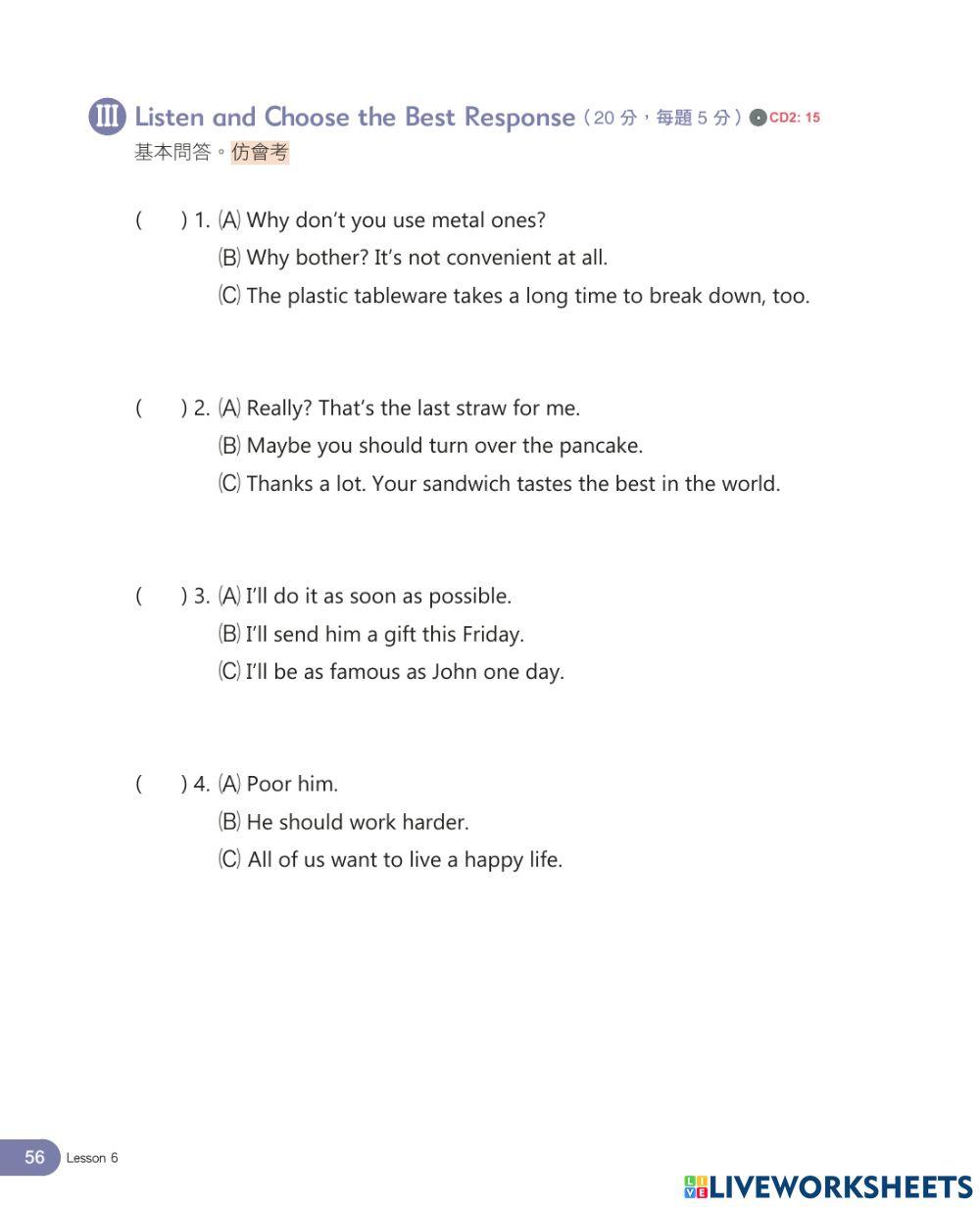 (Listening)L6 If We Don't Act Now, There Will Be More Plastic in the Ocean