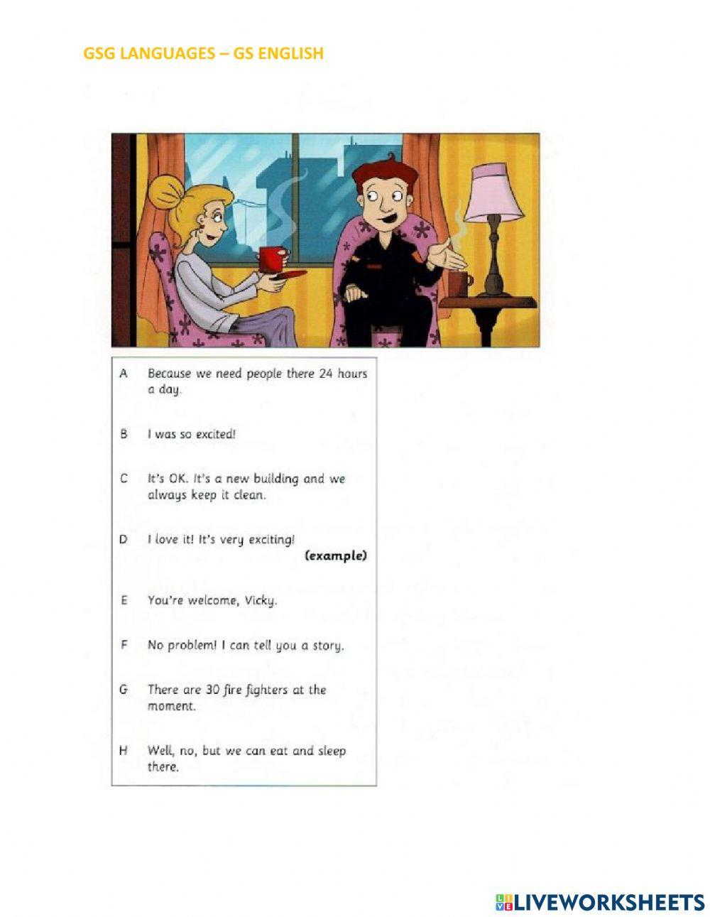 Skills Builder For Cambridge - Flyers - Reading - Writing - Part.2 - Test 5