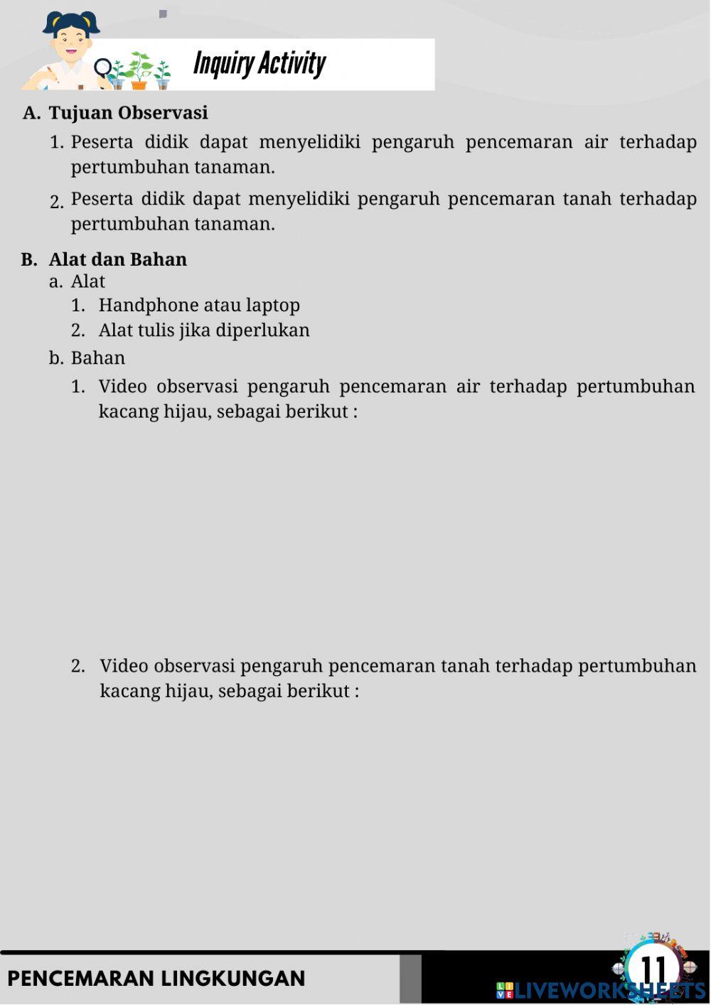 LKPD Pencemaran Lingkungan Bagian 3